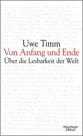 Timm |  Von Anfang und Ende | eBook | Sack Fachmedien