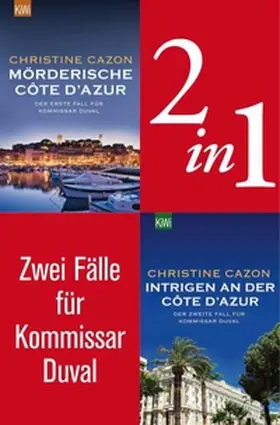 Cazon |  Zwei Fälle für Kommissar Duval (2in1-Bundle) | eBook | Sack Fachmedien