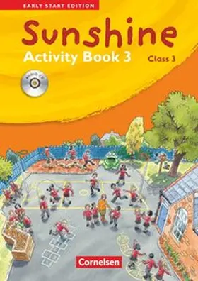 Hollbrügge / Kraaz |  Sunshine - Early Start Edition 3: 3. Schuljahr - Activity Book mit Lieder-/Text-CD | Buch |  Sack Fachmedien