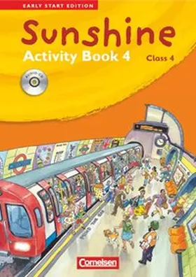 Hollbrügge / Kraaz |  Sunshine - Early Start Edition 4. Activity Book mit Lieder-/Text-CD | Buch |  Sack Fachmedien