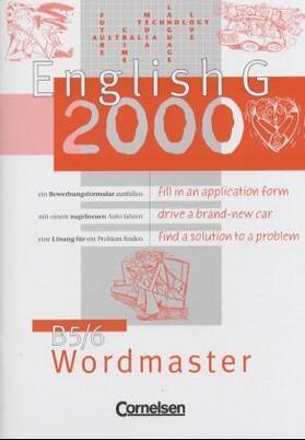 Schwarz / Neudecker / Vettel |  English G 2000. B 5. Wordmaster | Buch |  Sack Fachmedien