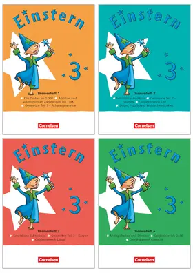  Einstern Mathematik 03. Themenhefte 1-4, Diagnoseheft und Kartonbeilagen im Paket - Ausleihmaterial (Hessen) | Buch |  Sack Fachmedien