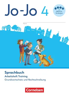Naumann-Harms |  Jo-Jo Sprachbuch 4. Schuljahr - Allgemeine Ausgabe 2024 - Arbeitsheft Training - Grundwortschatz und Rechtschreibung | Buch |  Sack Fachmedien