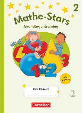 Ihn-Huber / Kullen / Kobr |  Mathe-Stars 2. Schuljahr - Grundlagentraining Ausgabe 2025 - Übungsheft mit Lösungen und digitalen Medien | Buch |  Sack Fachmedien