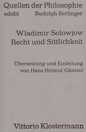  Recht und Sittlichkeit | Buch |  Sack Fachmedien
