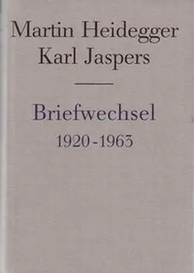 Heidegger / Jaspers / Biemel |  Briefwechsel 1920-1963 | Buch |  Sack Fachmedien