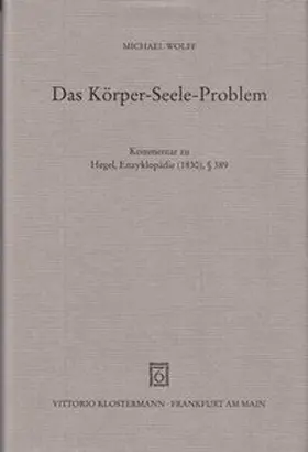 Wolff |  Das Körper-Seele-Problem | Buch |  Sack Fachmedien