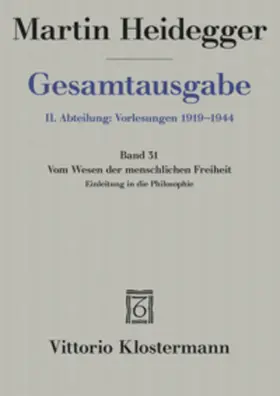 Heidegger / Tietjen |  Martin Heidegger Gesamtausgabe | Buch |  Sack Fachmedien