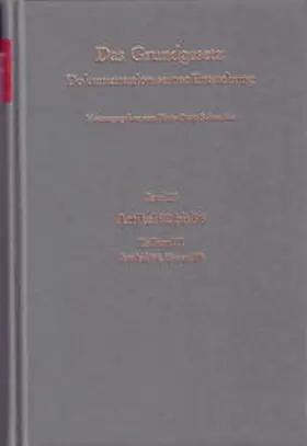 Schneider |  Das Grundgesetz. Dokumentation seiner Entstehung / Band 23: Artikel 92 bis 96, Teilband II: Artikel 94, 95 und 96 | Buch |  Sack Fachmedien
