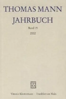 Heftrich / Wysling / Sprecher |  Thomas Mann Jahrbuch | Buch |  Sack Fachmedien