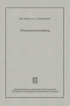 Hoffmann |  Erkenntnisentwicklung | Buch |  Sack Fachmedien