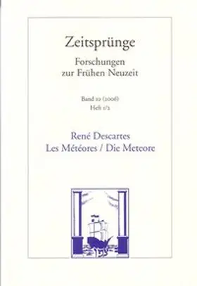 Descartes / Zittel |  Les Météores /Die Meteore | Buch |  Sack Fachmedien