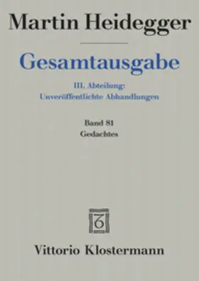 Heidegger / Coriando |  Martin Heidegger Gesamtausgabe | Buch |  Sack Fachmedien