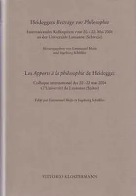Mejia / Schüssler |  Heideggers Beiträge zur Philosophie /Les Apports à la philosophie de Heidegger | Buch |  Sack Fachmedien