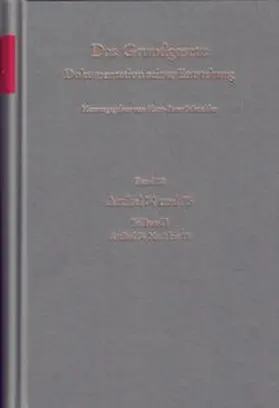 Kramer / Schneider |  Das Grundgesetz. Dokumentation seiner Entstehung / Artikel 74 und 75, Teilband 1: Artikel 74 Nr. 1 bis Nr. 16 | Buch |  Sack Fachmedien