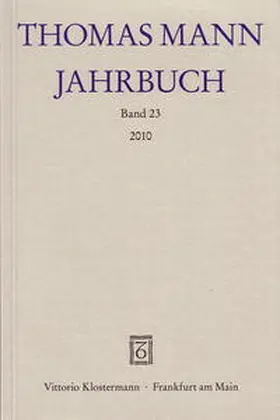 Sprecher / Wimmer |  Thomas Mann Jahrbuch | Buch |  Sack Fachmedien