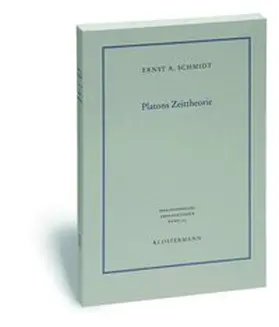 Schmidt |  Platons Zeittheorie | Buch |  Sack Fachmedien