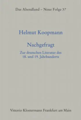 Koopmann |  Nachgefragt | Buch |  Sack Fachmedien