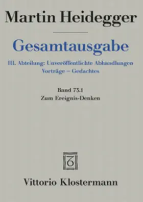 Heidegger / Trawny |  Zum Ereignis-Denken | Buch |  Sack Fachmedien