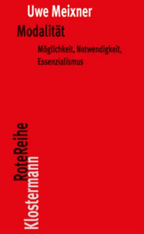 Meixner |  Modalität | Buch |  Sack Fachmedien