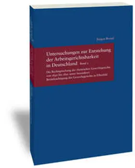 Brand |  Untersuchungen zur Entstehung der Arbeitsgerichtsbarkeit in Deutschland | Buch |  Sack Fachmedien