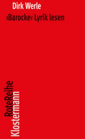 Werle |  'Barocke' Lyrik lesen | Buch |  Sack Fachmedien