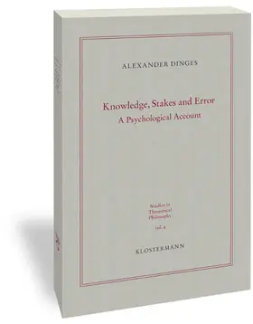 Dinges |  Knowledge, Stakes and Error | Buch |  Sack Fachmedien