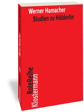 Hamacher |  Studien zu Hölderlin | Buch |  Sack Fachmedien