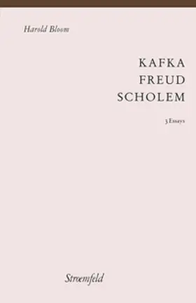 Bloom |  Kafka – Freud – Scholem | Buch |  Sack Fachmedien