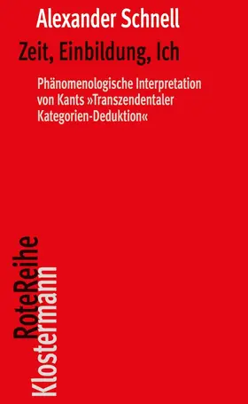 Schnell |  Zeit, Einbildung, Ich | Buch |  Sack Fachmedien