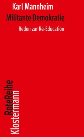 Mannheim / Neun |  Militante Demokratie | Buch |  Sack Fachmedien
