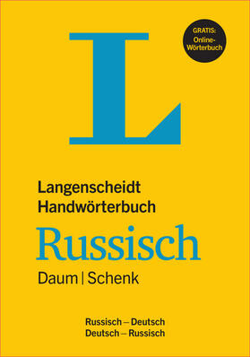 Daum / Schenk |  Langenscheidt Handwörterbuch Russisch Daum/Schenk - Buch mit Online-Anbindung | Buch |  Sack Fachmedien