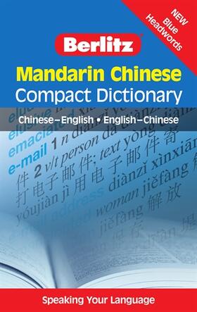  Berlitz Compact Dictionary Mandarin Chinese | Buch |  Sack Fachmedien