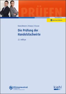 Krause / Bauschmann |  Die Prüfung der Handelsfachwirte | Online-Buch | Sack Fachmedien