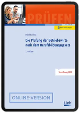 Bundle / Ernst |  Die Prüfung der Betriebswirte nach dem Berufsbildungsgesetz | Online-Buch | Sack Fachmedien