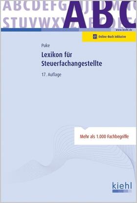 Puke | Lexikon für Steuerfachangestellte | Medienkombination | 978-3-470-53666-8 | sack.de