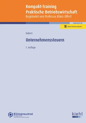 Hubert / Olfert |  Unternehmenssteuern | Buch |  Sack Fachmedien