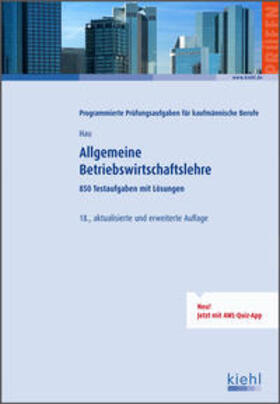Hau |  Allgemeine Betriebswirtschaftslehre | Buch |  Sack Fachmedien