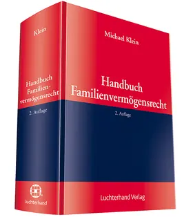 Klein |  Handbuch Familienvermögensrecht | Buch |  Sack Fachmedien