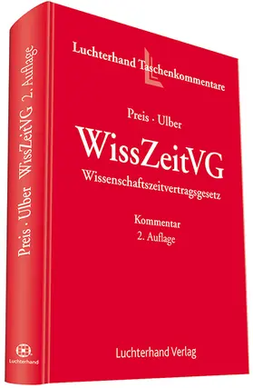 Preis / Ulber |  Wissenschaftszeitvertragsgesetz | Buch |  Sack Fachmedien