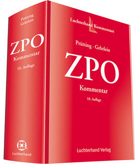 Prütting / Gehrlein | ZPO Kommentar | Buch | 978-3-472-09556-9 | sack.de