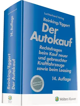 Reinking / Eggert  | Der Autokauf | Buch | 978-3-472-09600-9 | www2.sack.de