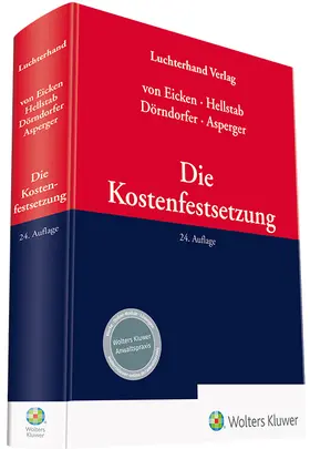 Asperger / Eicken / Dörndorfer | Kostenfestsetzung | Buch | 978-3-472-09618-4 | sack.de