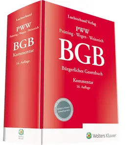 Prütting / Wegen / Weinreich | BGB: Bürgerliches Recht | Buch | 978-3-472-09712-9 | sack.de