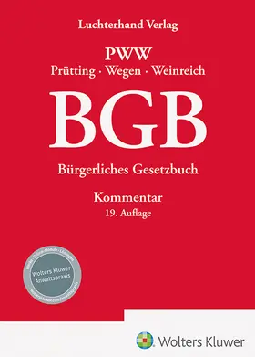 Prütting / Wegen / Weinreich |  BGB Kommentar | Buch |  Sack Fachmedien