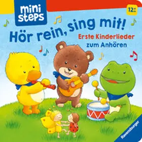 Volksgut |  ministeps: Hör rein, sing mit! Erste Kinderlieder zum Anhören. | Buch |  Sack Fachmedien
