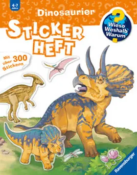  Dinosaurier Stickerheft | Buch |  Sack Fachmedien