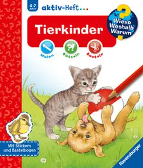  Wieso? Weshalb? Warum? aktiv-Heft: Tierkinder | Buch |  Sack Fachmedien