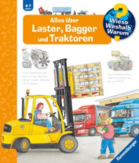 Erne |  Wieso? Weshalb? Warum?, Band 38: Alles über Laster, Bagger und Traktoren | Buch |  Sack Fachmedien