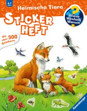  Wieso? Weshalb? Warum? Stickerheft: Heimische Tiere | Buch |  Sack Fachmedien
